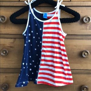 Patriotic tank